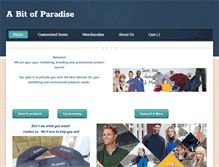 Tablet Screenshot of bitofparadise.net